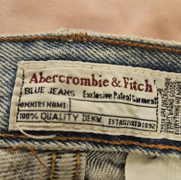 Abercrombie & Fitch Jeans Emma Bootcut Midrise Medium Wash Stretch Denim Women 6 - Picture 6 of 7